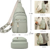 2025 Crossbody Bag,Travel Small Sling Bag Crossbody Bags for Women-Vegan Leather Fanny Pack Crossbody Bags for Women