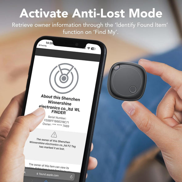 Air Tags-4 Pack, Bluetooth Tracker Works with Apple Find My APP (Ios Only), Bluetooth Smart Air Tag Keys Finder and Item Locator for Keys, Bags, Luggage, Pets, Wallet, Replaceable Battery
