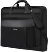 Garment Bag Travel Suit Bag for Men Large 40-Inch Carry on Garment Bag up to 3 Suits for Business Trips,2 in 1 Hanging Suitcase Luggage Bags for Travel,Foldable Carry on Bag Fits 15.6Inch Laptop,Black