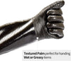 RAPICCA 932°F Heat Resistant BBQ Grill Gloves: Oil Resistant Waterproof for Smoking Grilling Cooking Barbecue Deep Frying Turkey Rotisserie Handling Hot Greacy Meat Stocking Stuffers - Long Sleeve