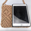 Boho Crossbody Handbag,Handwoven Cotton Rope Shoulder Bag,Summer Beach Clutches Bags for Women,Handmade Purse