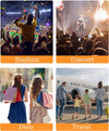 FANGSUN Clear Crossbody Bag Stadium Approved, Clear Purse for Women, Transparent Shoulder Messenger Handbag for Concert Sport