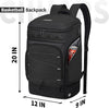 Basketball Backpack Bag Large Sports Bag with Separate Ball Holder & Shoes Compartment, Best for Basketball, Soccer,Volleyball,Gym