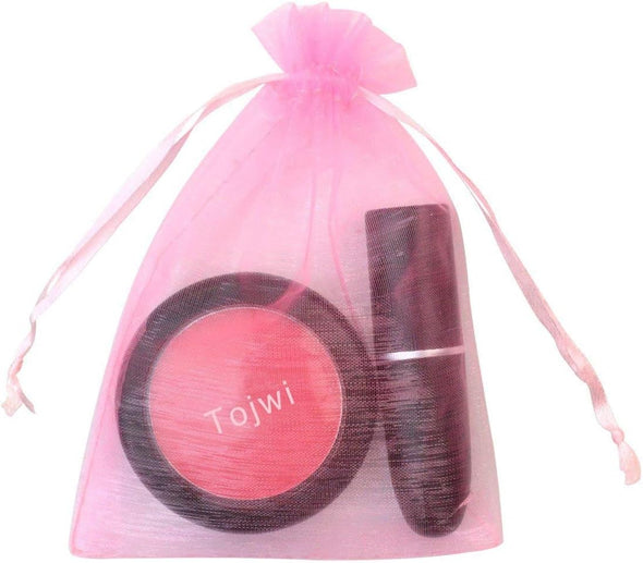 50Pcs Organza Bags-Mix Color 3.54''X4.33''(9X11Cm) Satin Drawstring Organza Pouch Wedding Party Favor Gift Bag Jewelry Watch Bags