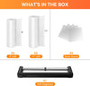 Rolls with Dispenser - 6 Pack 3 Rolls 8"X20' & 3 Rolls 11"X20', Vacuum Sealer Bags, Leakproof Heavy Duty Food Storage for Sous Vide, Meal Prep, Freezer, Compatible with Food Saver, Wevac Core