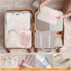 8 Set Packing Cubes for Suitcases, Kingdalux Travel Luggage Packing Organizers with Laundry Bag, Compression Storage Shoe Bag, Clothing Underwear Bag, for Man & Women
