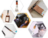AZEAM Black Lanyard Holder with Metal Clasp, ID Badges Cool Lanyard for Men Women, Long Neck Teacher Lanyard for Card Holder Car Keys, Wallet, Key Chain
