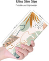 Nipichsha Womens Wallet, RFID Slim Wallets for Women, Thin Ladies Credit Card Holder Purse, Cute Leather Bifold Clutch Billfold with 11 Card Slots & ID Window, Boho Leaves