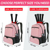 Ytonet Tennis Bag Tennis Backpack for Women Men 2 Rackets with Insulated Pocket Ventilated Shoe Compartment