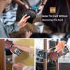 Umoven Wallet for Men - with Money Clip Slim Leather Slots Credit Card Holder RFID Blocking Bifold Minimalist Wallet (Top Layer Leather-Brown Red)
