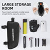 ROCKBROS Top Tube Bike Bag Bicycle Front Frame Bag Bike Accessories Pouch Compatible with Iphone 14/13/12 Pro Galaxy S22/S21