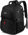 Proetrade Travel Backpack, Extra Large Laptop Backpack School Business anti Theft TSA Approved College Work Computer Bag Fits 17 Inch Laptop with USB Charging Port Bookbag for Women Men(Black)