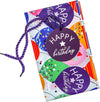 WRAPAHOLIC 56" Large Birthday Plastic Gift Bag - Colorful Balloon with Confetti Design for Kids Birthdays, Parties or Celebrating - 56" H X 36" W