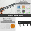 2 Pack Key Holder for Wall, Key Hooks with 8 Hooks, No Drilling Required, Self-Adhesive Key Holder, Hallway Wall Mount Keychain, Key Holder Wall Mount for Corridor, Living Room (Grey)