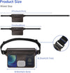 SYNCWIRE Waterproof Pouch Bag with Adjustable Waist Strap (2 Pack) - IP68 Waterproof Waist Bag Screen Touchable Dry Bag with Adjustable Belt for Beach, Swimming, Boating, Fishing, Hiking, Etc
