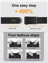 JUKMO Ratchet Golf Belt for Men, Nylon Web Tactical Belt with Automatic Slide Buckle