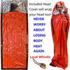 Emergency Bivy Sack Bivy Bag - Emergency Sleeping Bags 4 Pack Mylar Survival Sleeping Bag Emergency Bivvy Sack Waterproof Lightweight Foil Military Patriot Compact Gear Blanket Thermal Escape Camping