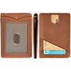Crazy Horse Leather Bifold Wallet