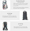 Omgear Waterproof Dry Bag Backpack Phone Pouch 40L/30L/20L/10L/5L Floating Dry Sack for Kayaking Boating Outdoors Activities