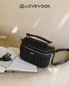 LOVEVOOK Crossbody Bags for Women, Quilted Crossbody Purses for Women, Small Shoulder Handbags for Daily, Work, Travel, Gifts