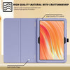 Famavala Folio Case Cover for 10.1"-Inch Fire HD 10 Tablet (13Th / 11Th Generation, 2023/2021 Release), with Auto Wake/Sleep, Compatible with Alcatel/Tcl K10 10.1" Tab (Lilac)