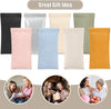 Sightor Sunglass Case, 2 Pcs Soft Eyeglass Cases for Women Portable Squeeze Top Leather Glasses Pouch