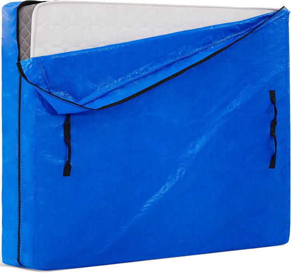 Alexhome Mattress Bag, Heavy Duty Tarp Reusable Storage Bag,Easy Carrier Mattress Moving Cover (Queen Size)