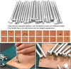 Leather Working Tools Leather Craft Tools for Carving Stamping Sewing Punching Cutting with Custom Custom Storage Bag Professional Tooling Kit for Crafting, Repair & DIY Projects