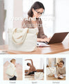 LOVEVOOK Tote Bag for Women, Large Puffer Tote Bag with Zipper Quilted Light Work Bag
