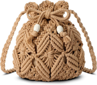 Summer Purse - Woven Crossbody Bags Boho Crossbody Purses for Women Crochet Handbags Shoulder Bag Handbags 2025