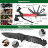 Gift for Father'S Day Men Dad Husband,142 Pcs Survival Kit and First Aid Kit, Professional Emergency Kits Survival Gear and Equipment with Molle Pouch, for Men Women Camping Outdoor Adventures