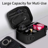 Smell Proof Bag for Travel, Smell Proof Stash Box, Smell Proof Containers, Odorless Travel Storage Bag,Home Organizer Case Odor Proof Lock Box with Accessories,Birthday Christmas Gift for Men