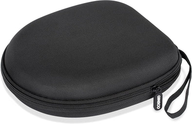 Ginsco Universal Headphone Case Compatible with JBL Tune 510BT 720BT, Sony WH-CH 720N/WH-CH520, Soundcore Q20/Q30 BERIBES KVIDIO TOZO Etc, 1680D Oxford Travel Carrying Hard Shell Case Black