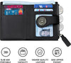 Small Wallet for Women Bifold RFID Blocking Card Holder Leather Wallets with Zipper Coin Pocket