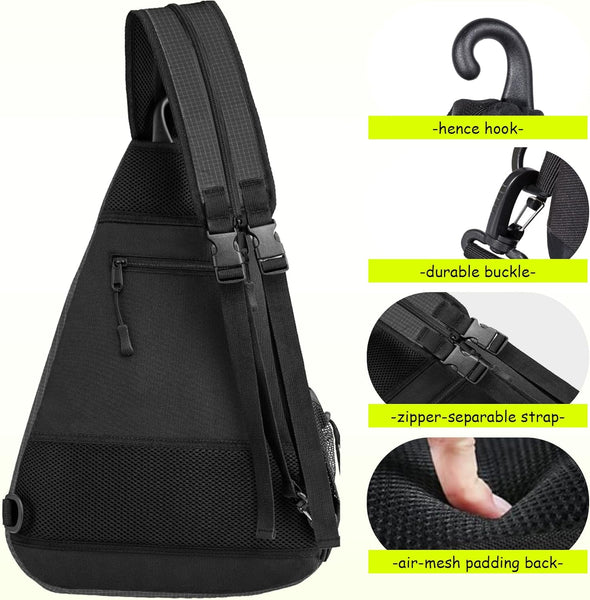 Himal Pickleball Bag Adjustable, Pickleball Backpack with Water Bottle Holder for Men and Women
