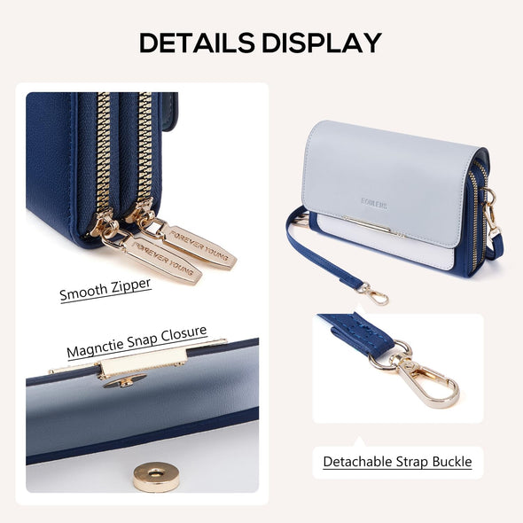 Small Crossbody Bag for Women,Cell Phone Purse Women'S Shoulder Handbags Wallet Purse with Credit Card Slots