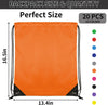 Drawstring Backpack 20Pcs Drawstring Bags, Draw String Back Bag Drawstring Bags Bulk for Sports, Gym, Travel, Swimming, Beach (10 Colors)