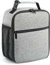 Lunch Bag for Men/Women, Reusable Lunchbox for Adult, Small Insulated Lunch Box, Lunch Tote Bag for Office, Work, Picnic - Grey