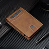 Furid Card Wallet for Men Slim: Smart Wallet - Rfid Minimalist Front Pocket with ID Window Pop up Wallet Gift for Male