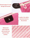 2 Pack Make up Bag,Travel Make up Bag,Toiletry Bag,Nylon Cosmetic Bag,Light Pink Makeup Bag,Skin Care Bag,Preppy Makeup Bag,Make up Bag for Traveling,Tiny Makeup Bag,Trendy Makeup Bag
