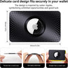 For Airtag Wallet Holder 2 Pack,Ultra Thin Card Case for Apple Airtag,Airtag Card Holder for Purse, Handbag, Backpack Wallet, Clutch Bag