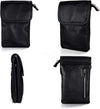Befen Genuine Leather Small Crossbody Bags for Women Cell Phone Bag Cross Body Purses,Silver Zipper