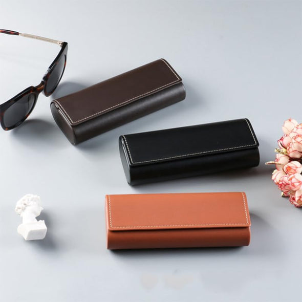 HSYMQ 3PCS Glasses Case, Eyeglasses Case Hard Shell, Sunglasses Case Reading Hard Glasses Cases for Women Men