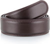 2 Pack Ratchet Belt for Men - Mens Belt Leather 1 3/8" for Casual Jeans - Fit 36" to 44" Waist Adjustable
