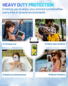 Waterproof Phone Pouch - 8.5In Waterproof Phone Case with Lanyard, IPX8 Cell Phone Dry Bag Beach Essentials for Iphone 16 15 14 13 12 Pro Max, Galaxy S24 S23 S22 S21 Ultra, 2 Pack