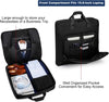 Garment Bag Travel Suit Bag for Men Large 40-Inch Carry on Garment Bag up to 3 Suits for Business Trips,2 in 1 Hanging Suitcase Luggage Bags for Travel,Foldable Carry on Bag Fits 15.6Inch Laptop,Black