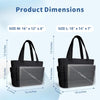 Topdesign Puffer Tote Bag for Women, Lightweight Puffy Handbag with Compartments, Quilted Shoulder Bag for Work, Travel, Gym