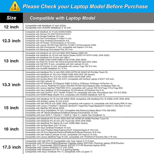 MOSISO Laptop Case 13.3 Inch, 13-13.3 Inch Laptop Sleeve Compatible with Macbook Air/Pro 13 / Pro 14, HP Dell ASUS Lenovo Notebook, Polyester Vertical Computer Sleeve Bag with Pocket, Black