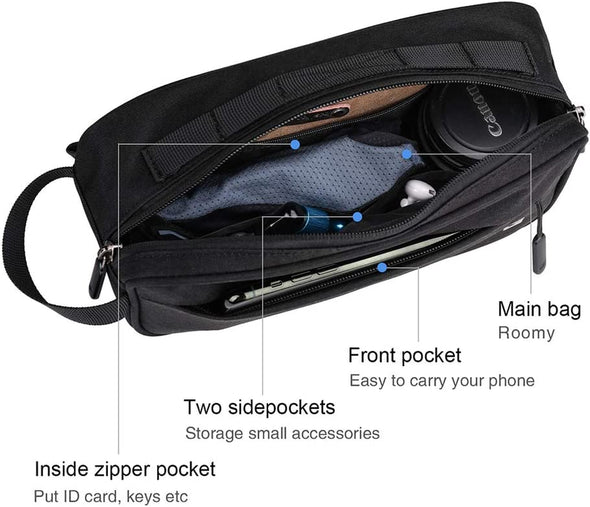 Rhinowalk Bike Handlebar Bag, Multifunctional Waterproof Mountain Bike Crossbar Front Bag Road Bike Basket Bicycle Frame Bag Waist Shoulder Bag Bicycle Bag Professional Cycling Accessories