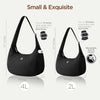 Babysun Mini Shoulder Bag Women Nylon Crescent Bag Underarm Shoulder Purse Women'S Shoulder Handbags Small Tote Bag